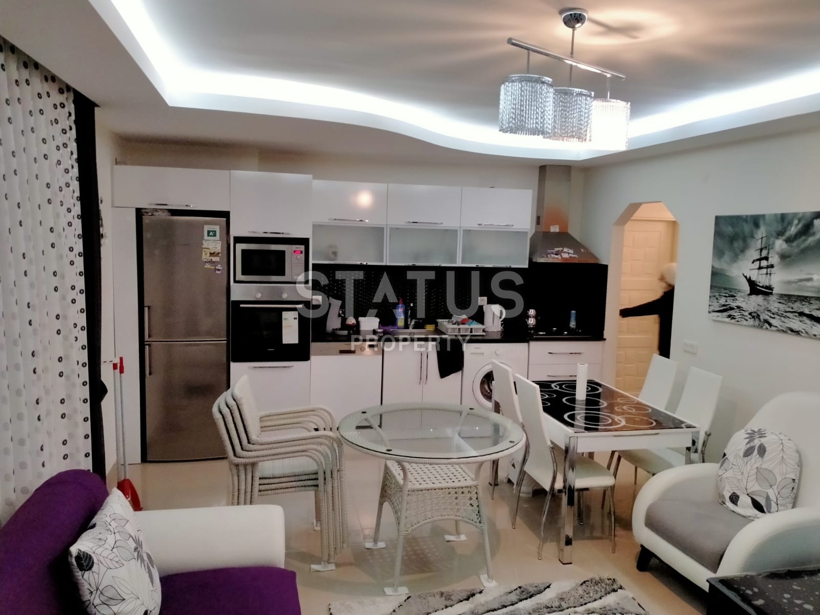 Apartment 2+1 in a complex with a swimming pool, 115 m2. Mahmutlar, Alanya. фото 18