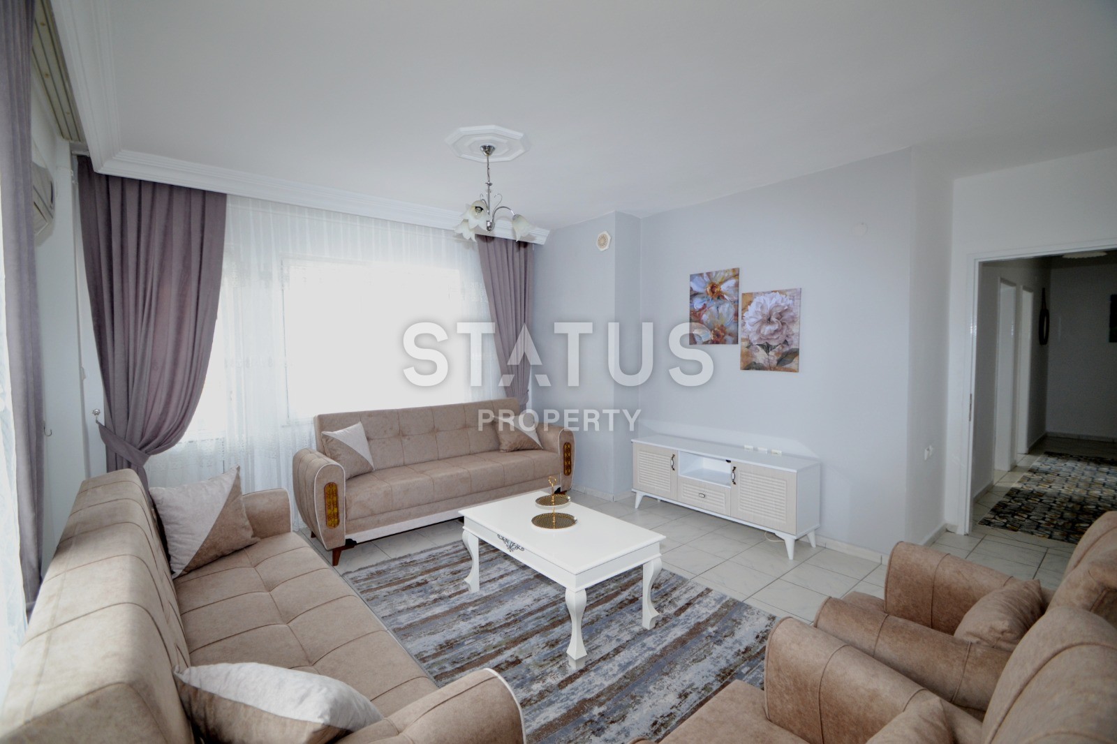 Квартира 2+1 с мебелью в 100 метрах от побережья, 110 м2 фото 7