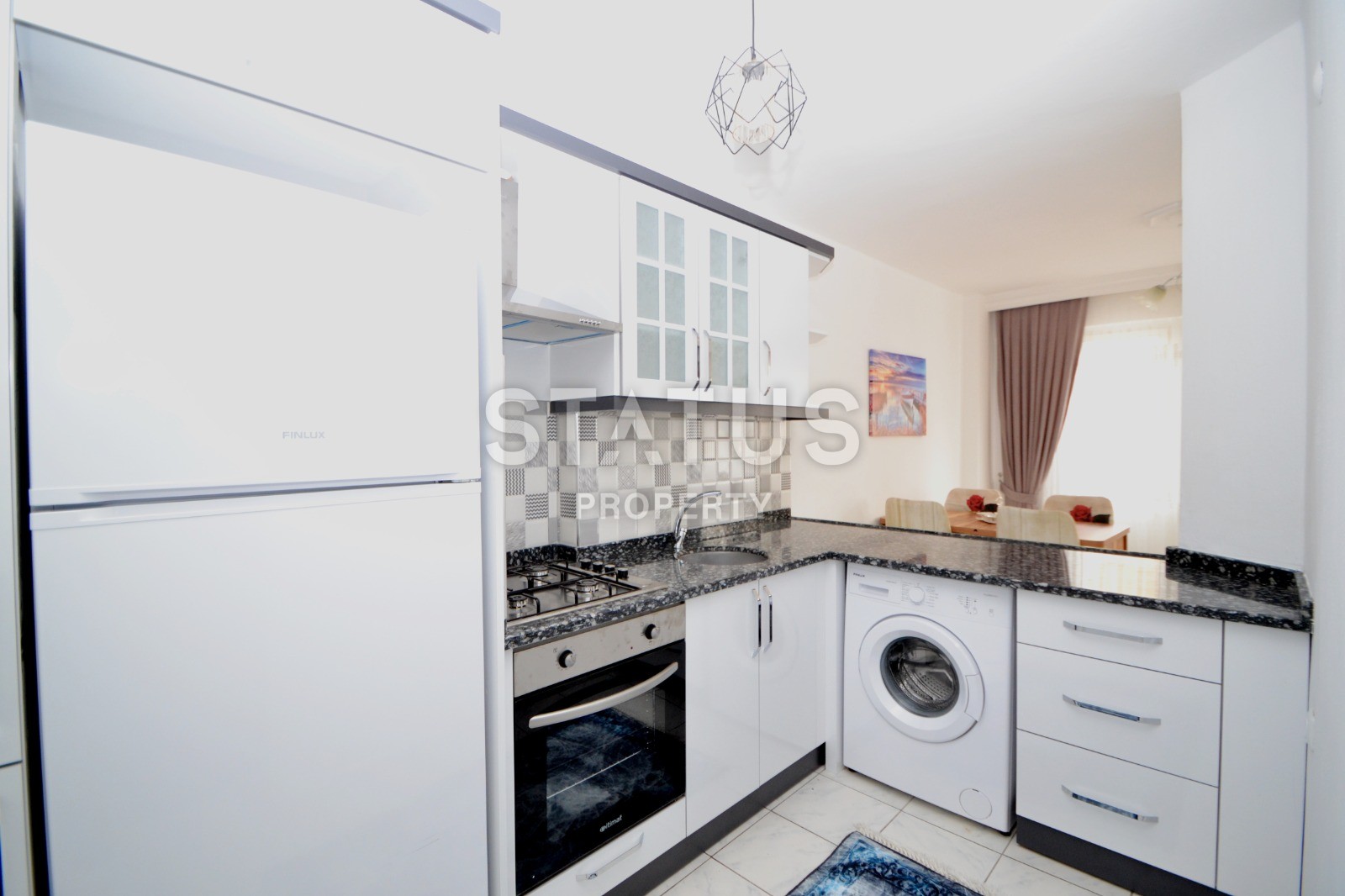 Квартира 2+1 с мебелью в 100 метрах от побережья, 110 м2 фото 9