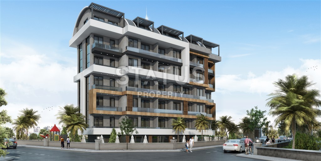 Последние дуплексы планировки 2+1 в комплексе класса люкс на финальной стадии строительства в районе Авсаллар. фото 4