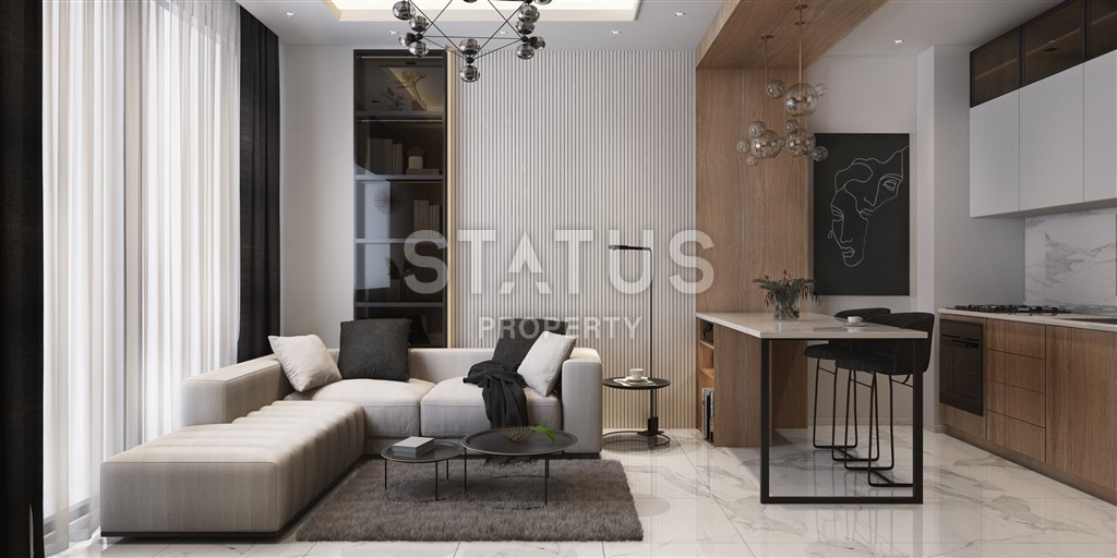 Последние дуплексы планировки 2+1 в комплексе класса люкс на финальной стадии строительства в районе Авсаллар. фото 29