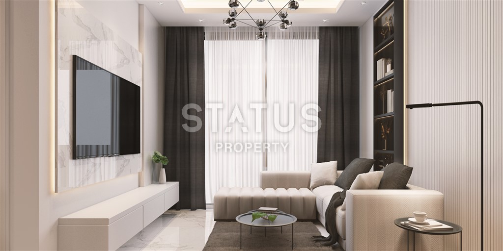 Последние дуплексы планировки 2+1 в комплексе класса люкс на финальной стадии строительства в районе Авсаллар. фото 32