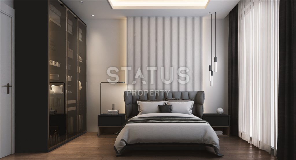 Последние дуплексы планировки 2+1 в комплексе класса люкс на финальной стадии строительства в районе Авсаллар. фото 34