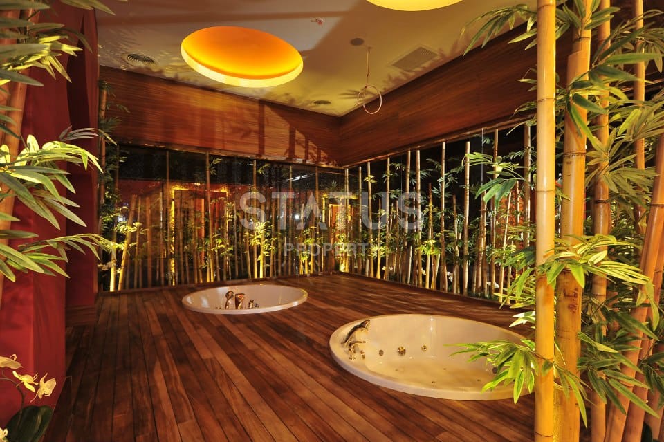 Две квартиры 1+1 в элитном комплексе, 68 м2. Махмутлар, Алания. фото 13