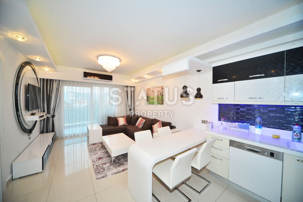 Две квартиры 1+1 в элитном комплексе, 68 м2. Махмутлар, Алания. фото 25