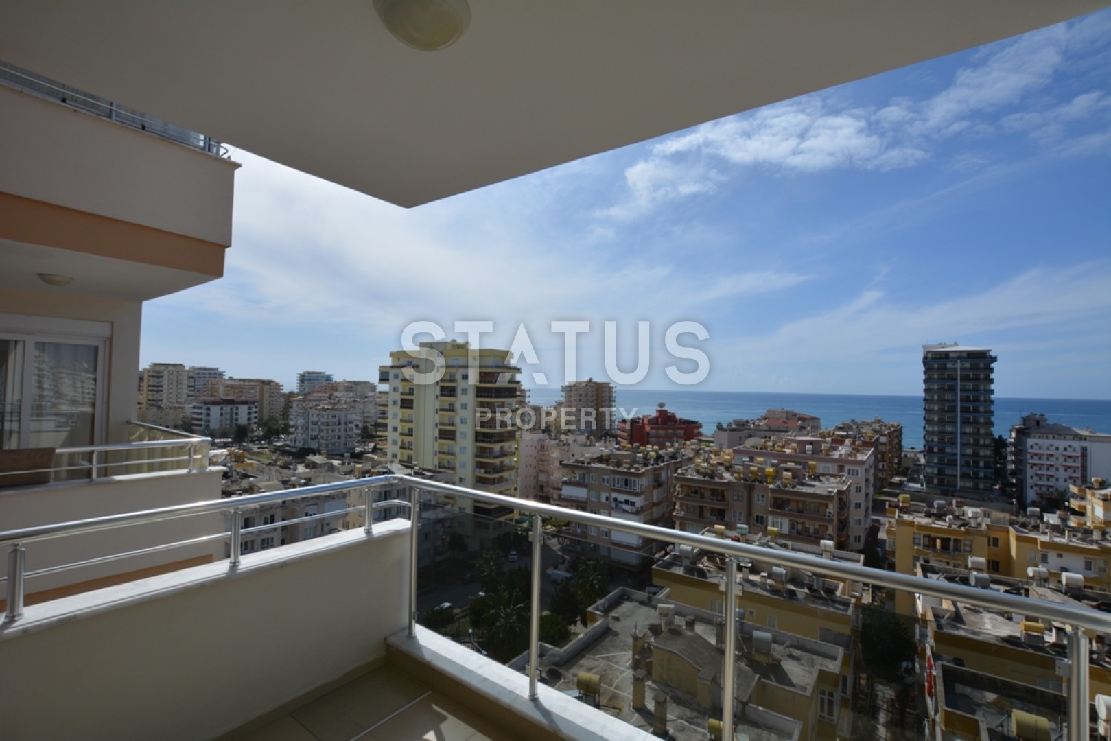 Апартаменты 1+1 с прямым видом на море, 6о м2. Махмутлар, Алания. фото 1