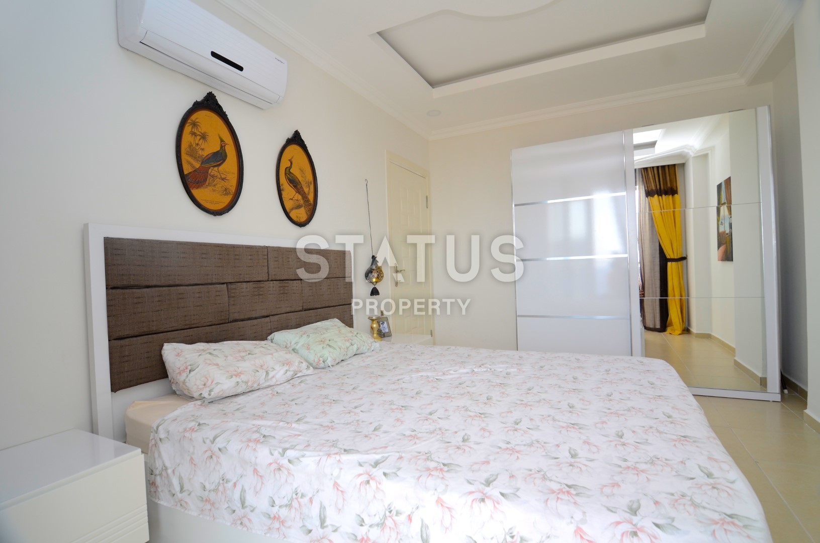 Апартаменты 1+1 с прямым видом на море, 6о м2. Махмутлар, Алания. фото 8