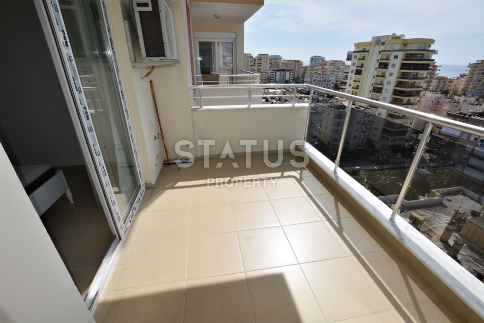 Апартаменты 1+1 с прямым видом на море, 6о м2. Махмутлар, Алания. фото 11