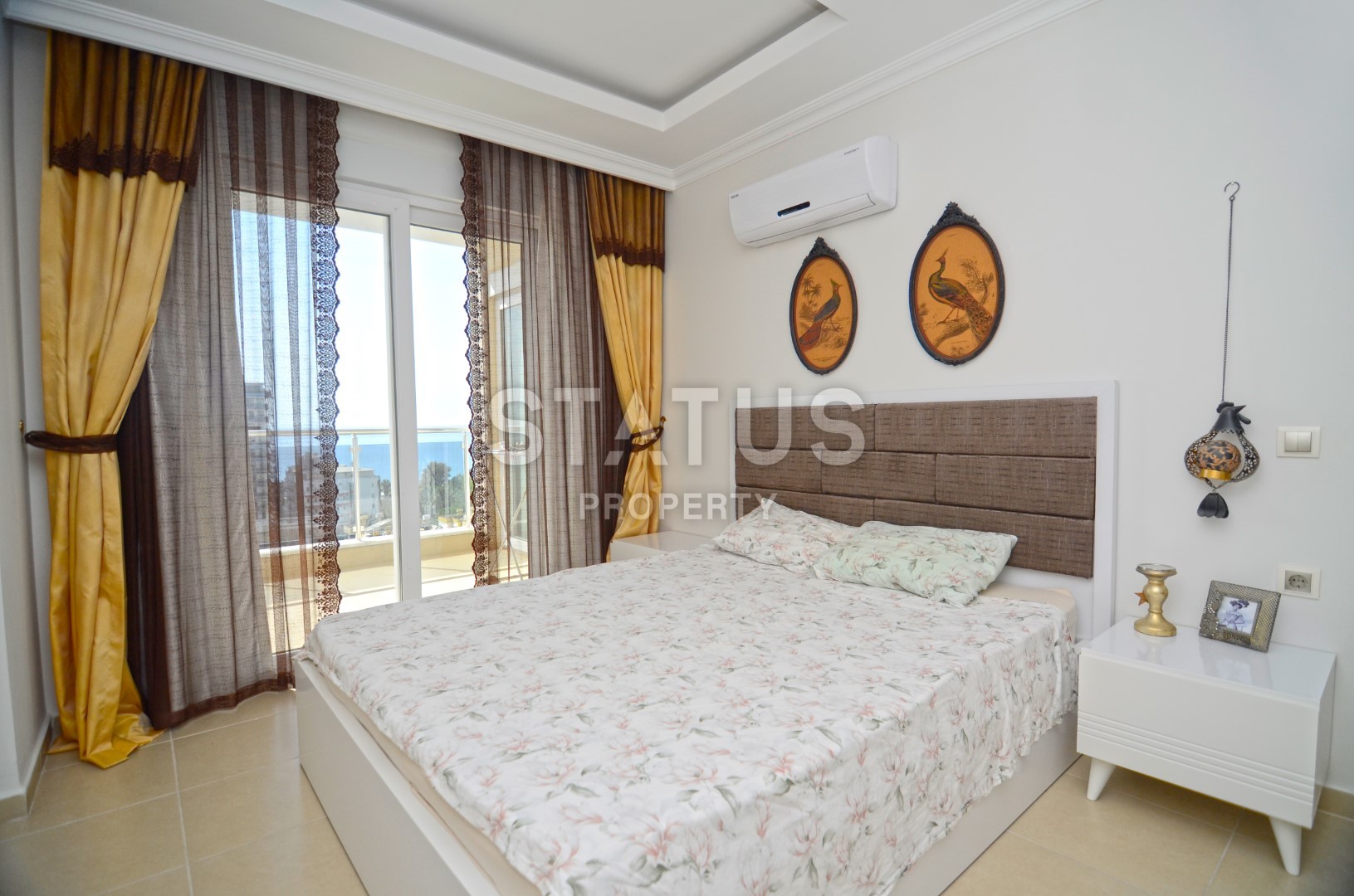 Апартаменты 1+1 с прямым видом на море, 6о м2. Махмутлар, Алания. фото 14