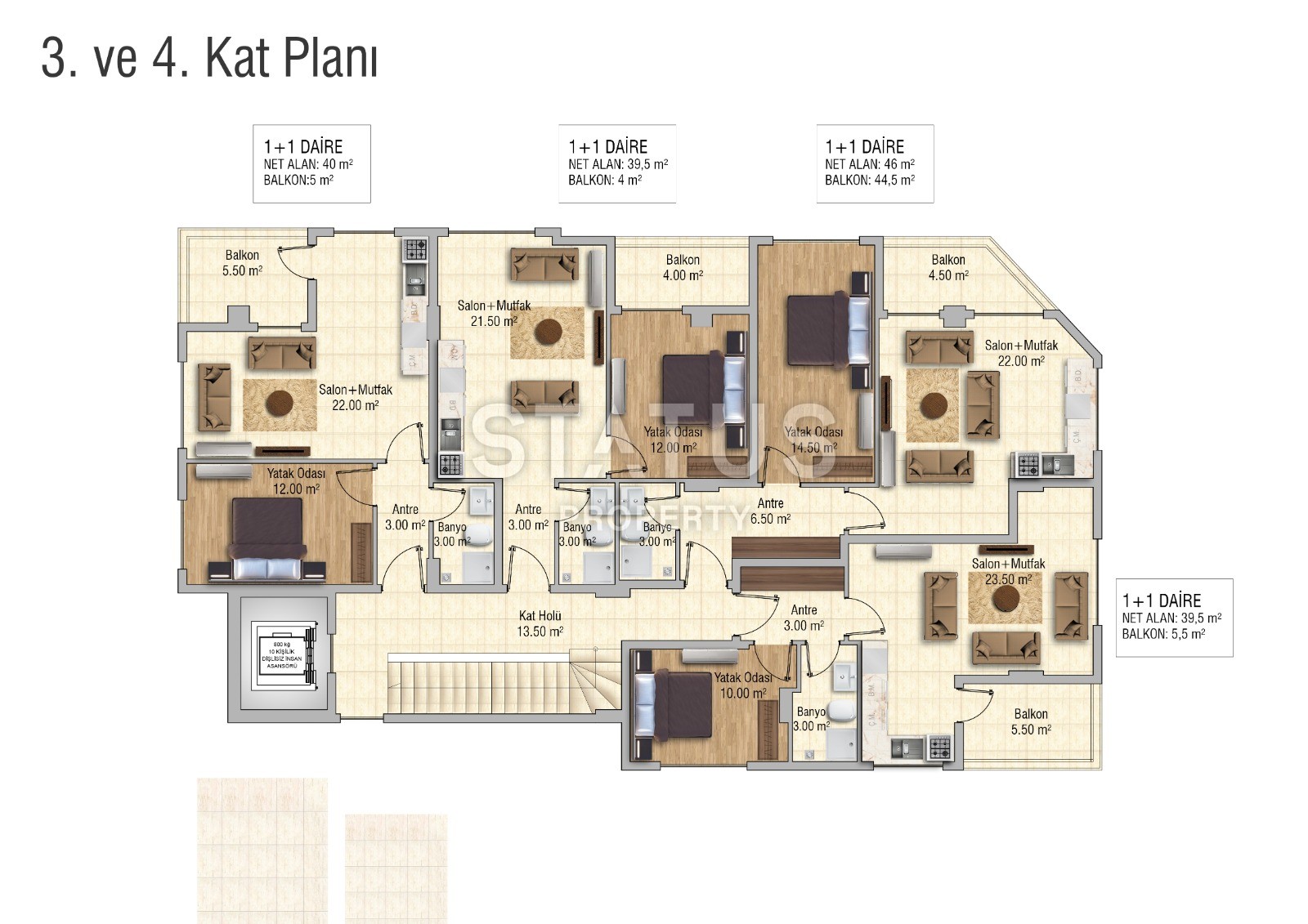Новый дом, выгодные цены, планировки 1+1, 2+1, район Махмутлар, Аланья фото 12
