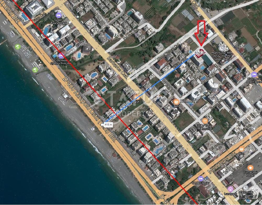 Новый дом, выгодные цены, планировки 1+1, 2+1, район Махмутлар, Аланья фото 13