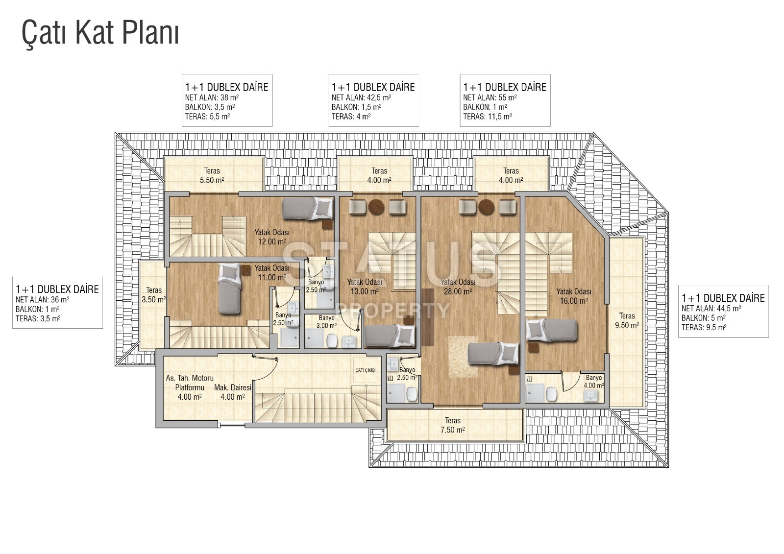 Новый дом, выгодные цены, планировки 1+1, 2+1, район Махмутлар, Аланья фото 15