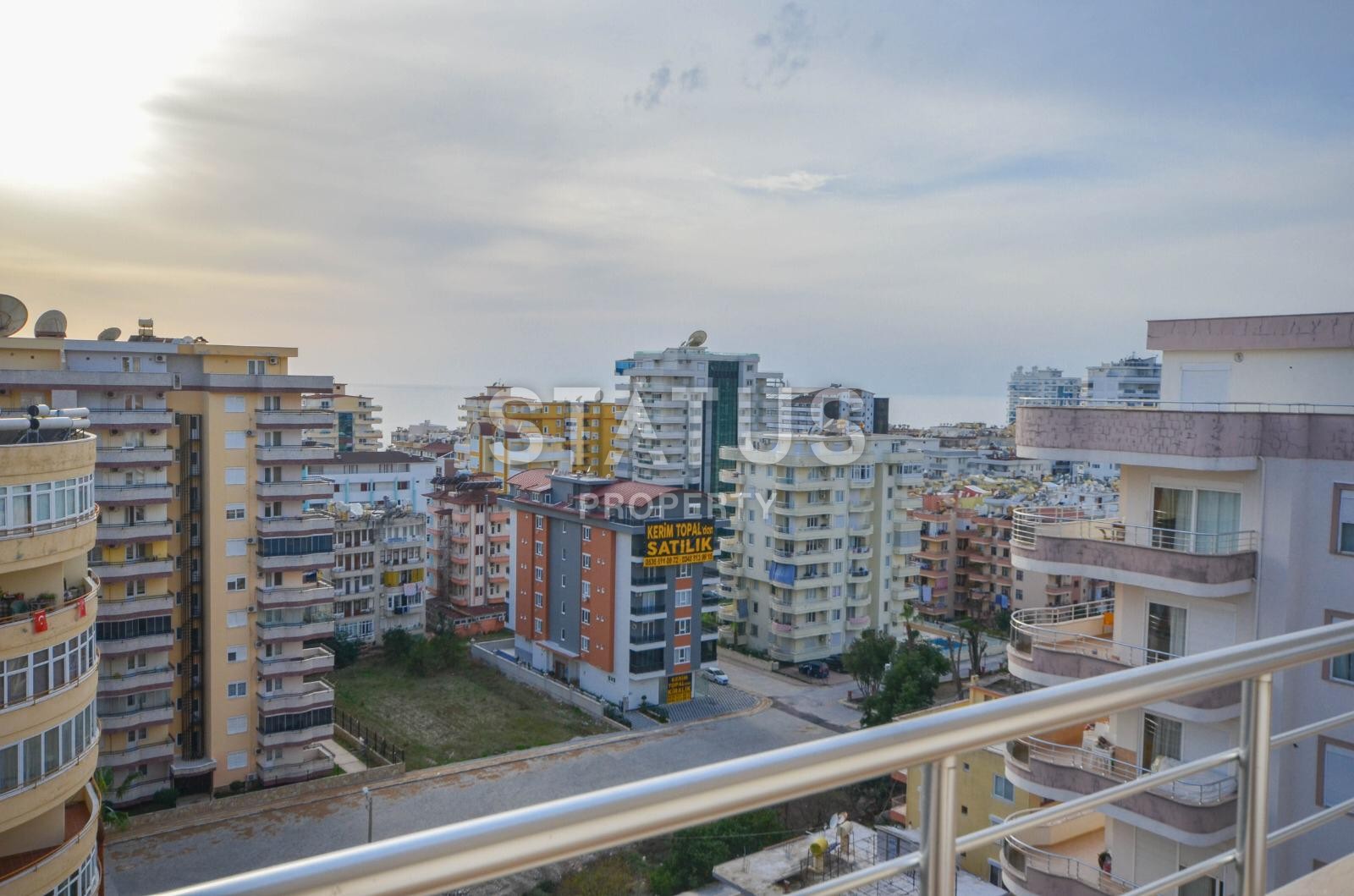 Две квартиры 2+1 с видом на море и горы, 110 м2. Махмутлар, Алания. фото 1