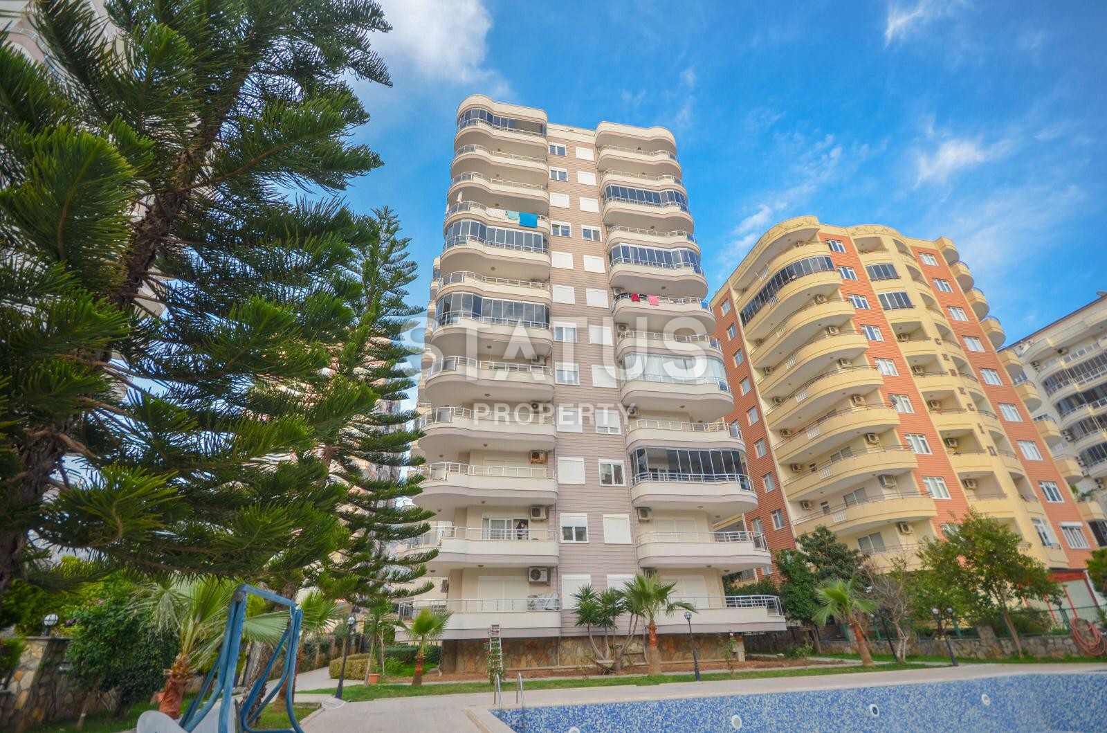 Две квартиры 2+1 с видом на море и горы, 110 м2. Махмутлар, Алания. фото 18