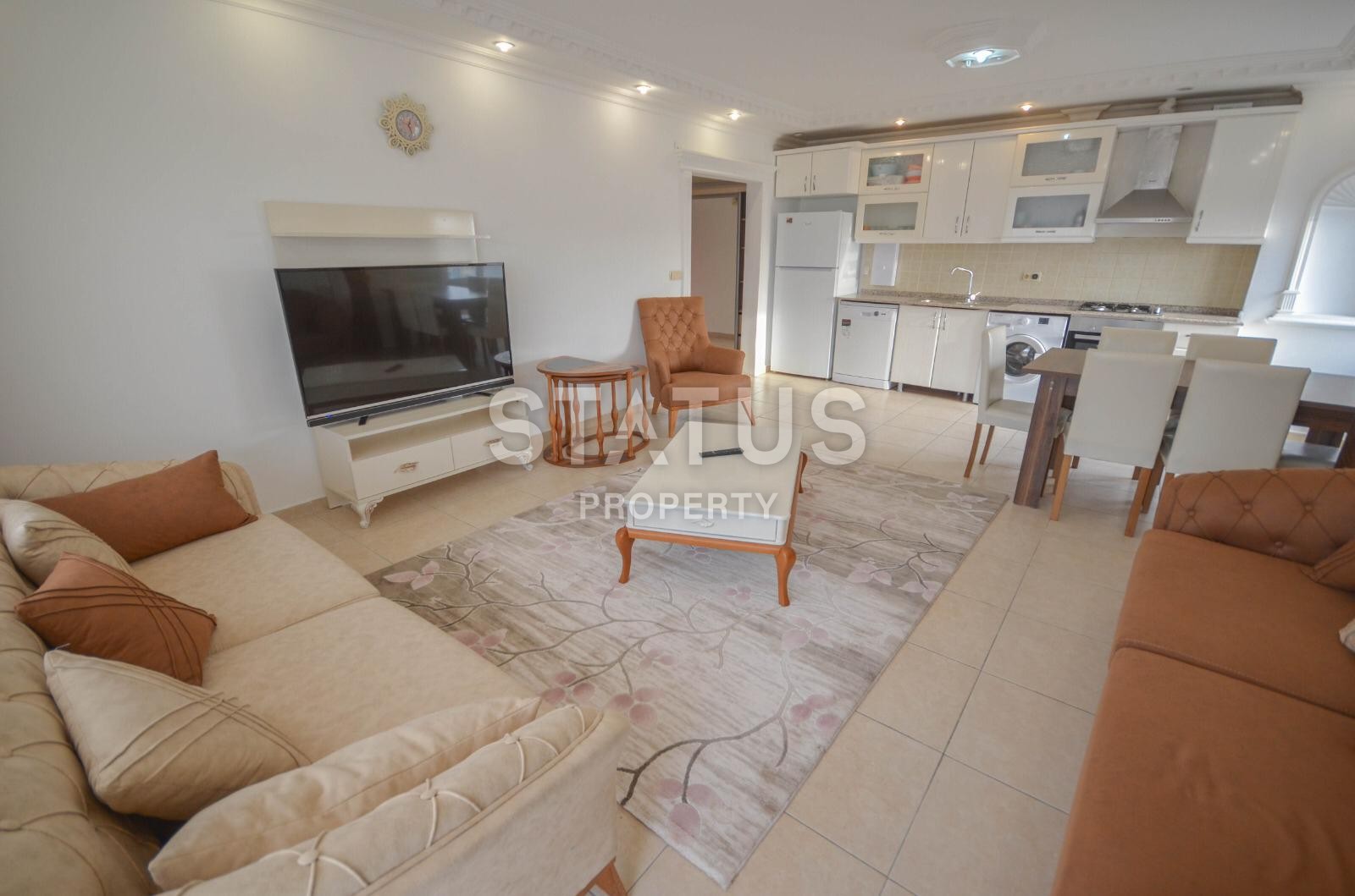 Две квартиры 2+1 с видом на море и горы, 110 м2. Махмутлар, Алания. фото 25