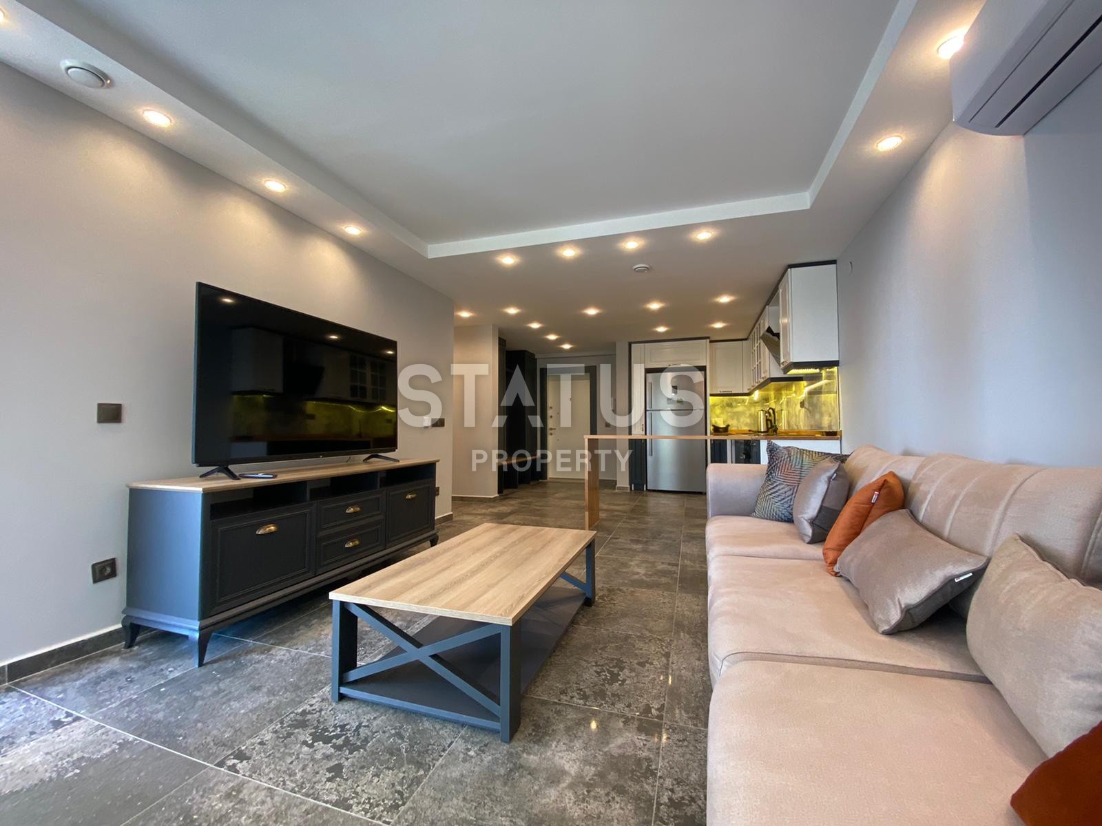 Furnished three-room luxury apartment in Cikcilli area 110m2 фото 3