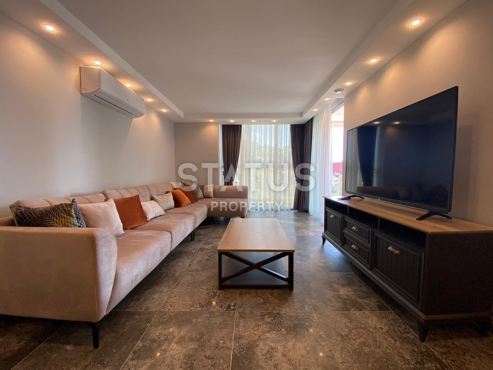 Furnished three-room luxury apartment in Cikcilli area 110m2 фото 10