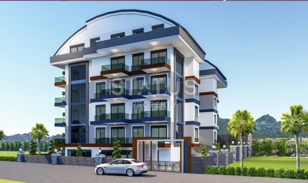 Две квартиры 1+1 в строящемся комплексе в районе Махмутлар, 42 м2. фото 4