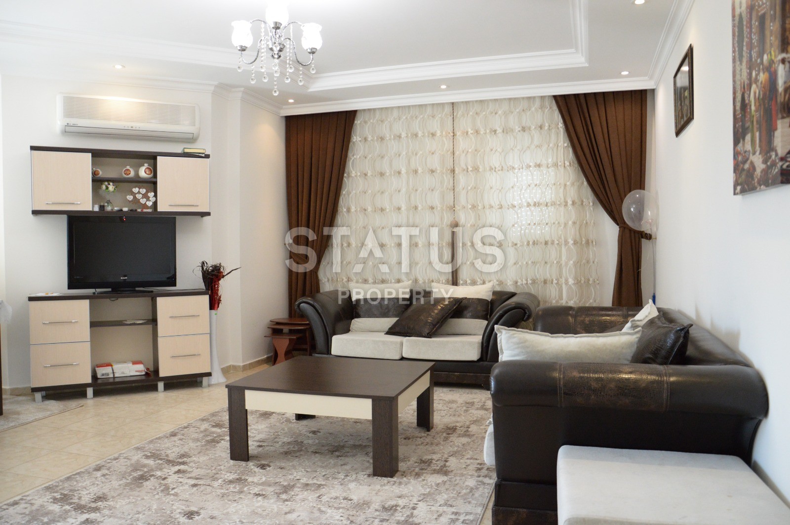 Меблированная квартира 2+1 в комплексе с инфраструктурой в районе Тосмур,110 м2 фото 9