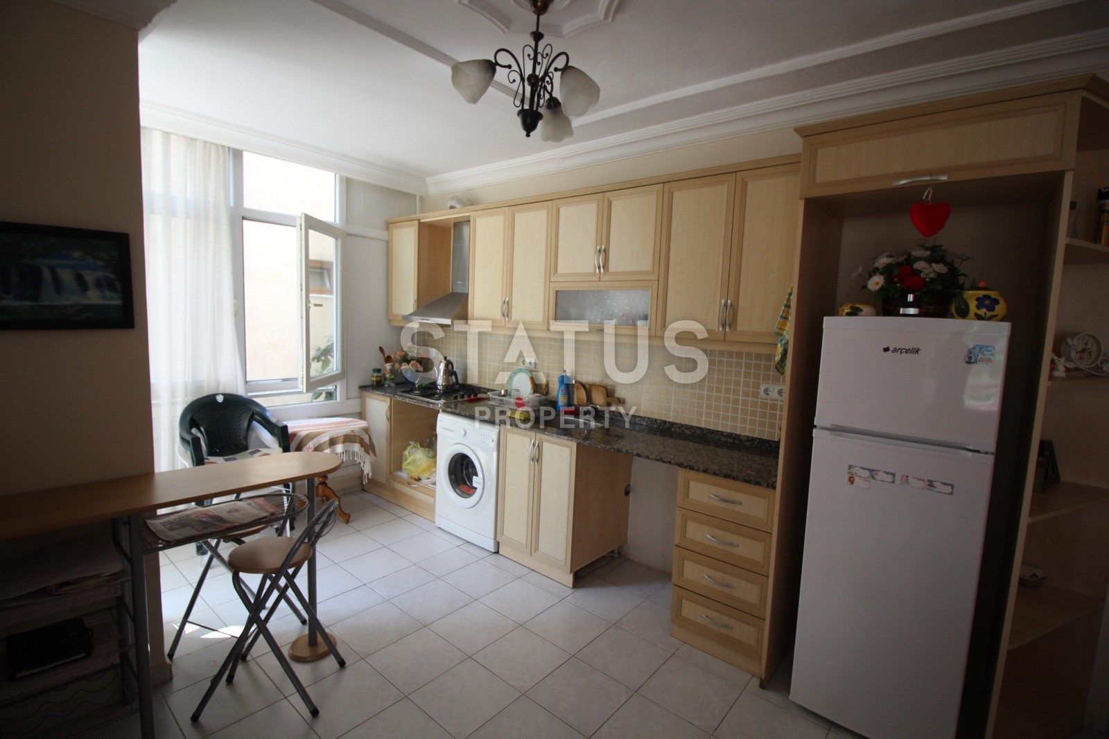 Крупнометражная квартира 1+1 в самом центре Алании, 70 м2. фото 2