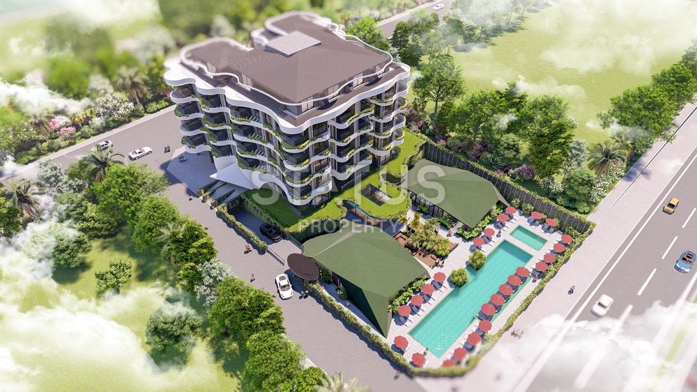 Новый проект премиум класса на первой береговой линии в районе Каргыджак фото 8