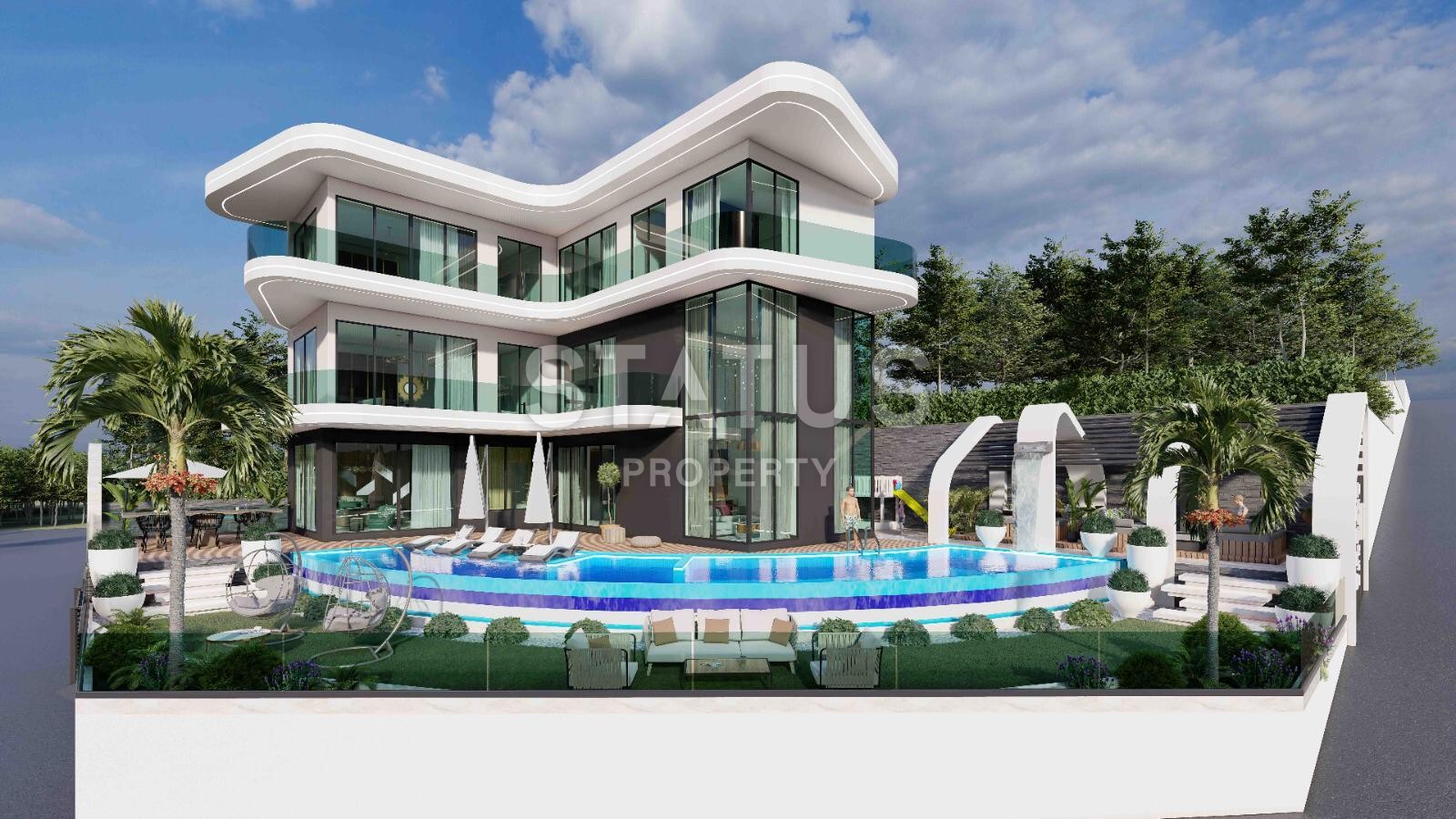 Luxury villa 6+1 under construction. Guaranteed Citizenship! 445 m2 фото 3