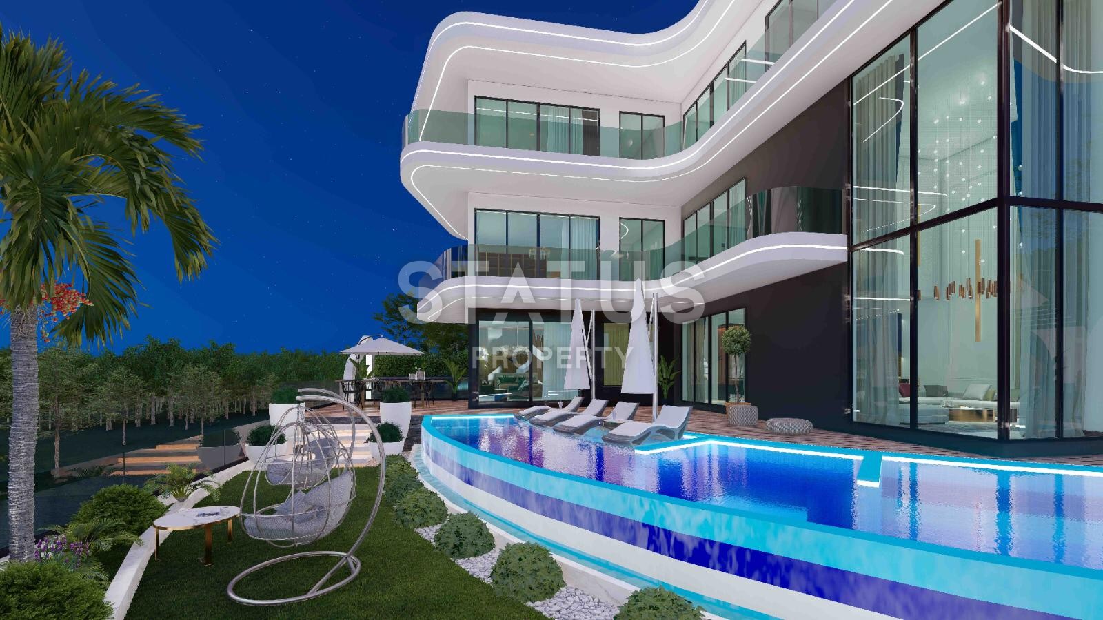 Luxury villa 6+1 under construction. Guaranteed Citizenship! 445 m2 фото 4