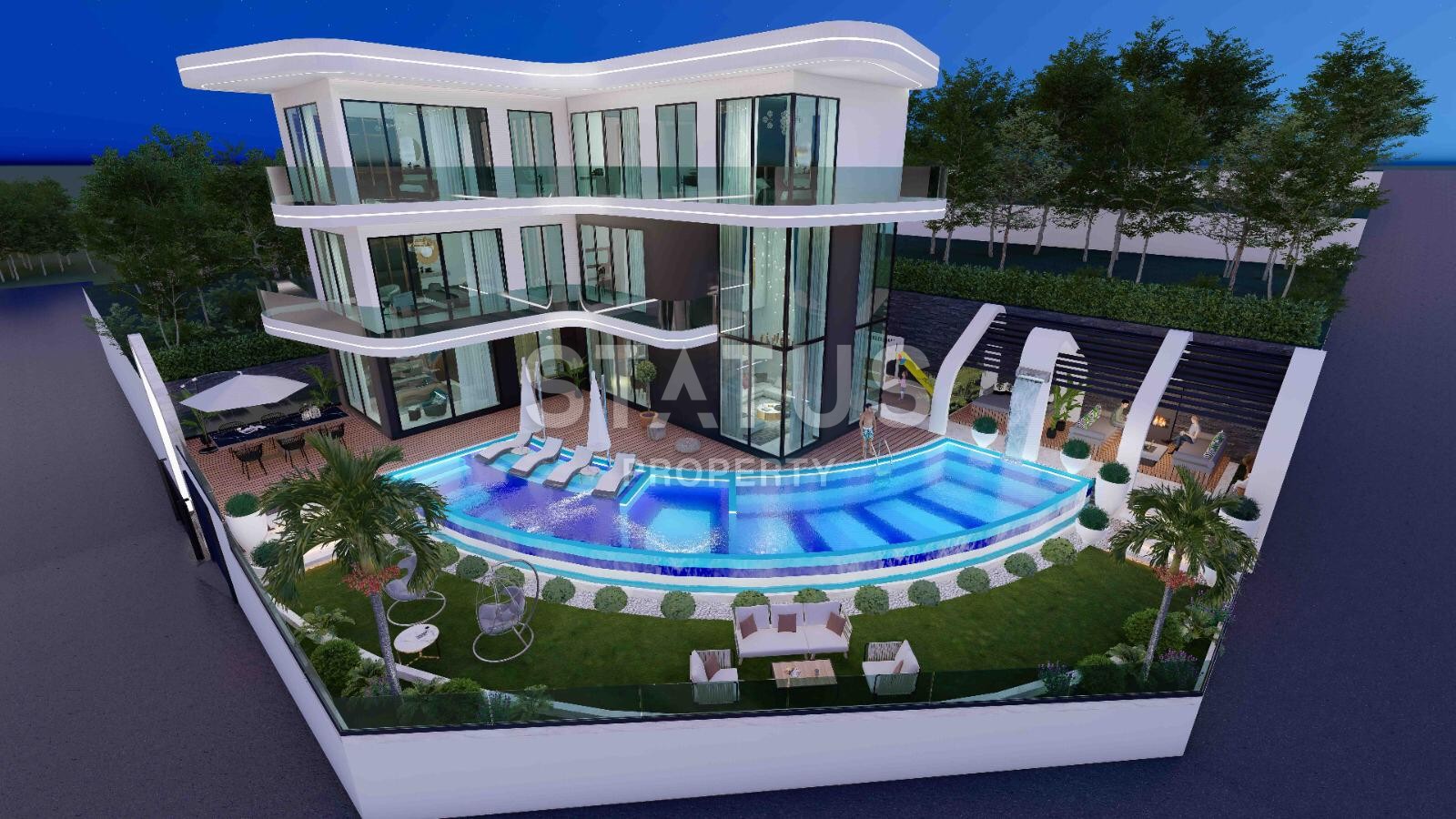 Luxury villa 6+1 under construction. Guaranteed Citizenship! 445 m2 фото 5
