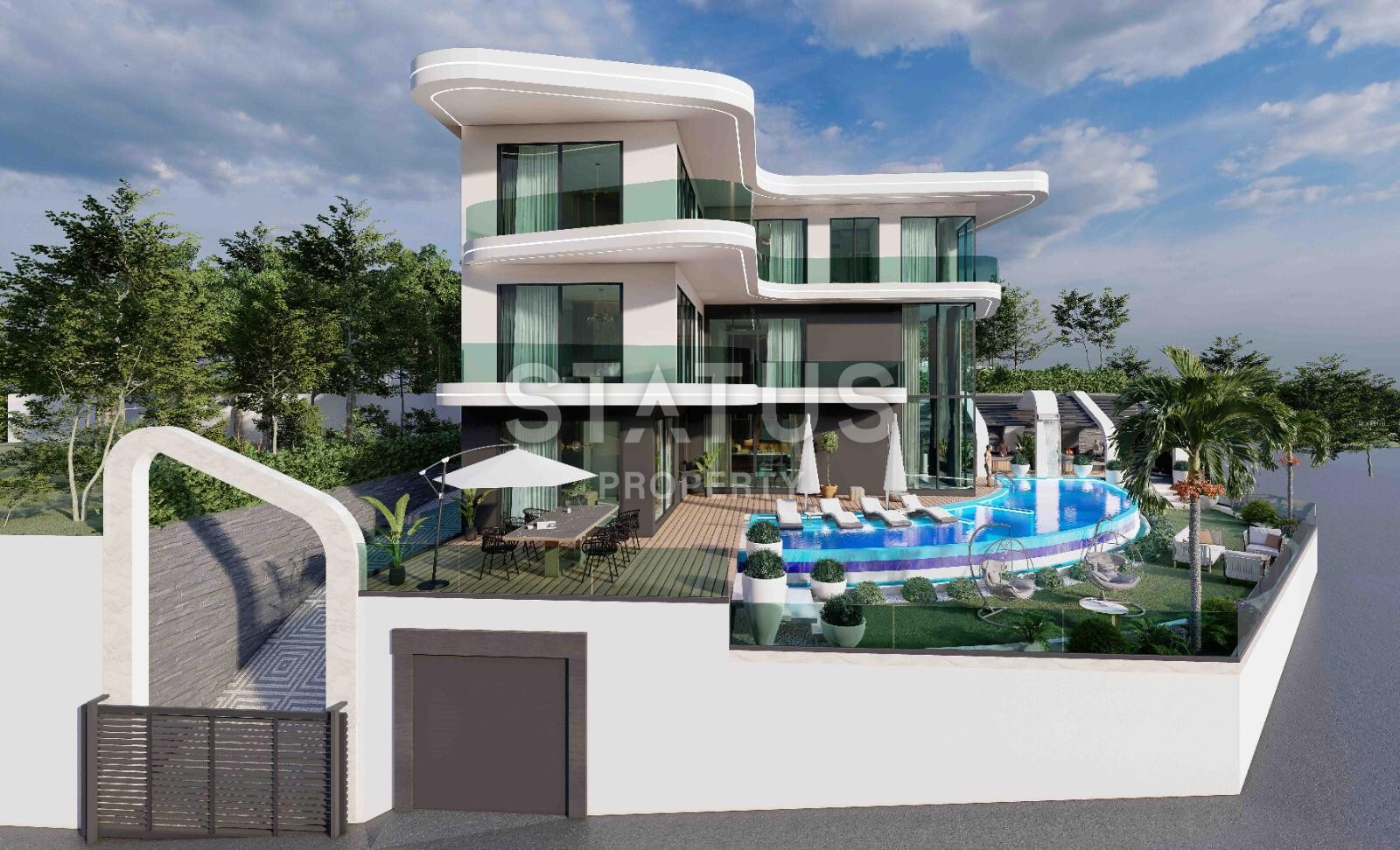 Luxury villa 6+1 under construction. Guaranteed Citizenship! 445 m2 фото 6