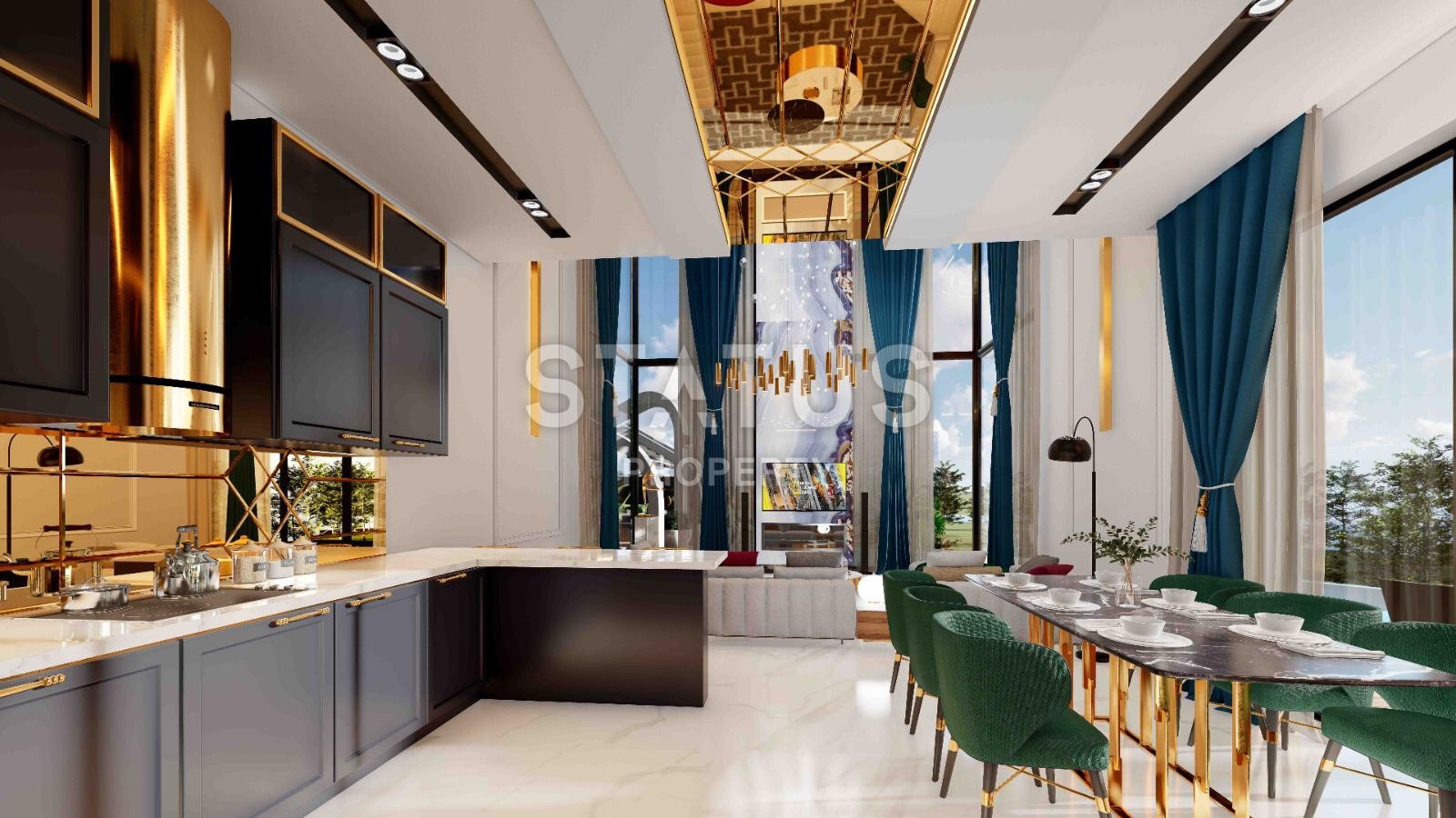 Luxury villa 6+1 under construction. Guaranteed Citizenship! 445 m2 фото 9