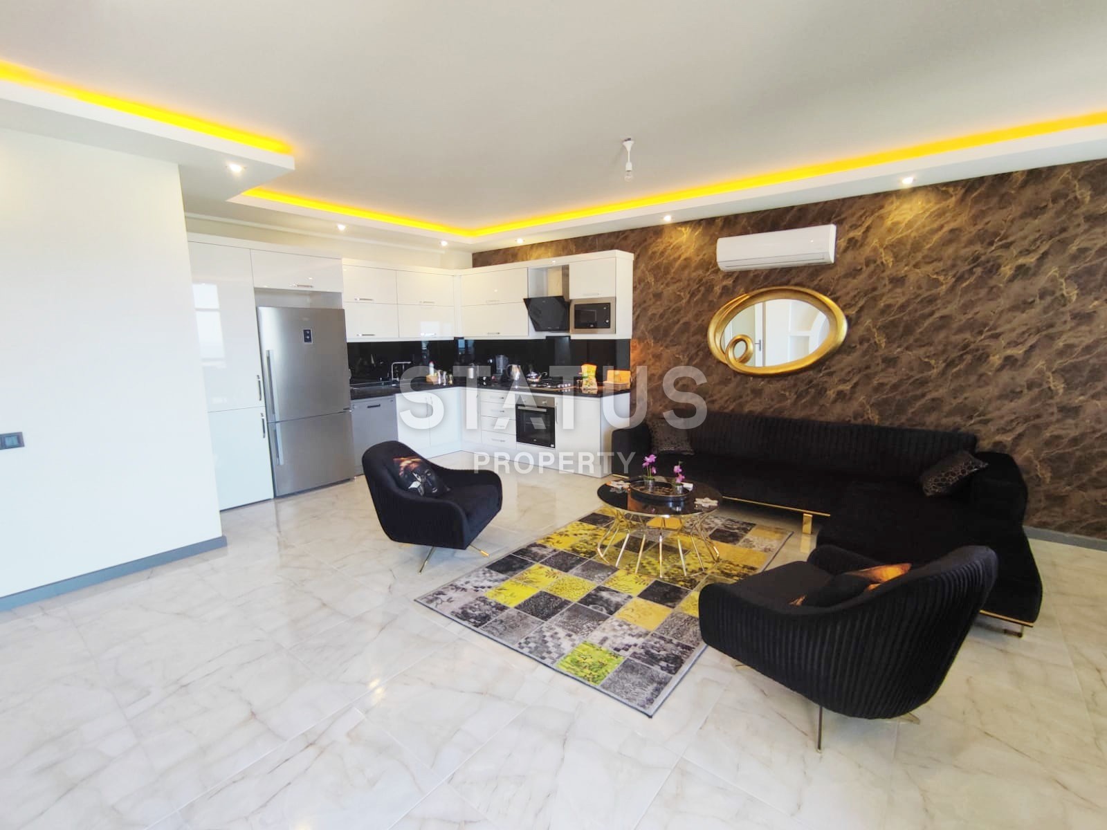 Spacious three-room apartment with sea view, 120 m2 фото 12