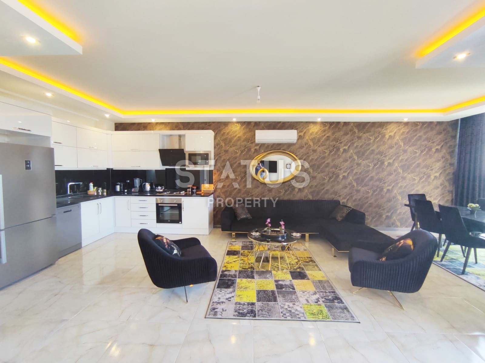 Spacious three-room apartment with sea view, 120 m2 фото 19