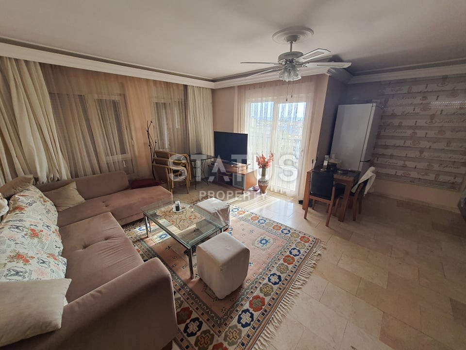 Двухкомнатная квартира в центре Алании с видом на море и средневековую крепость, 70 м2 фото 11