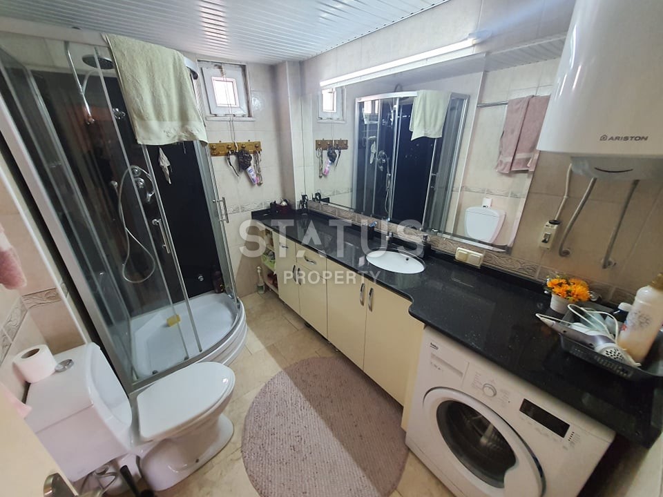 Двухкомнатная квартира в центре Алании с видом на море и средневековую крепость, 70 м2 фото 13