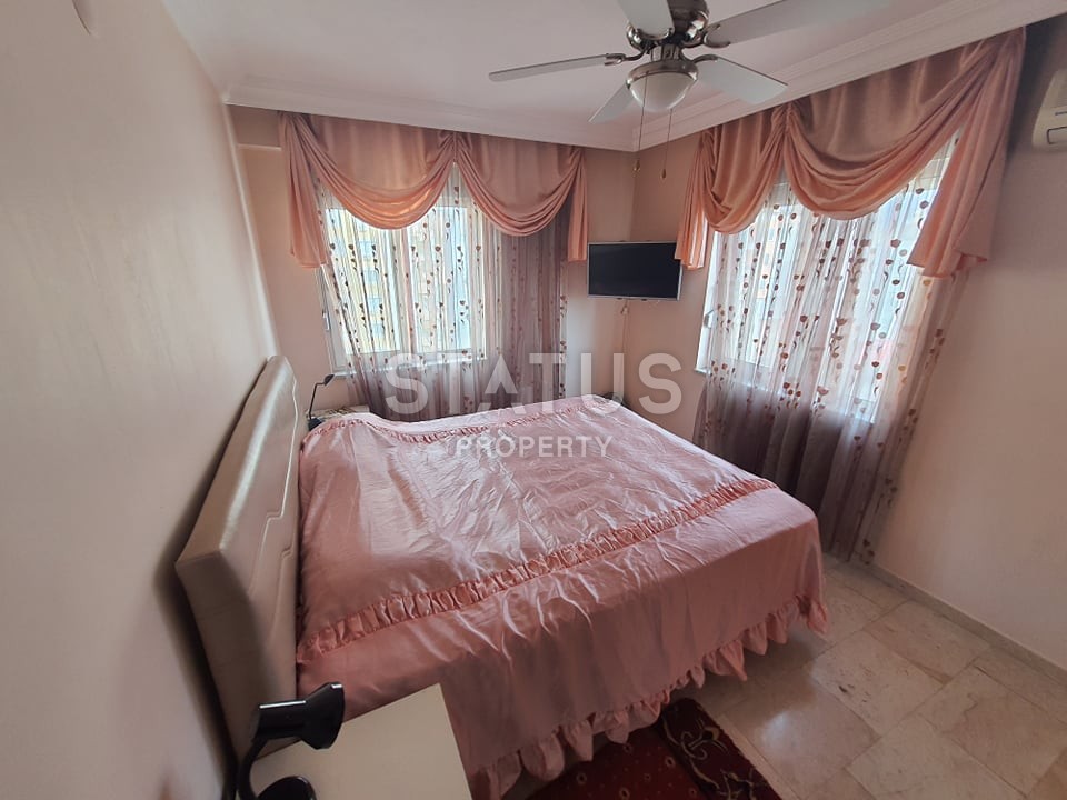 Двухкомнатная квартира в центре Алании с видом на море и средневековую крепость, 70 м2 фото 14