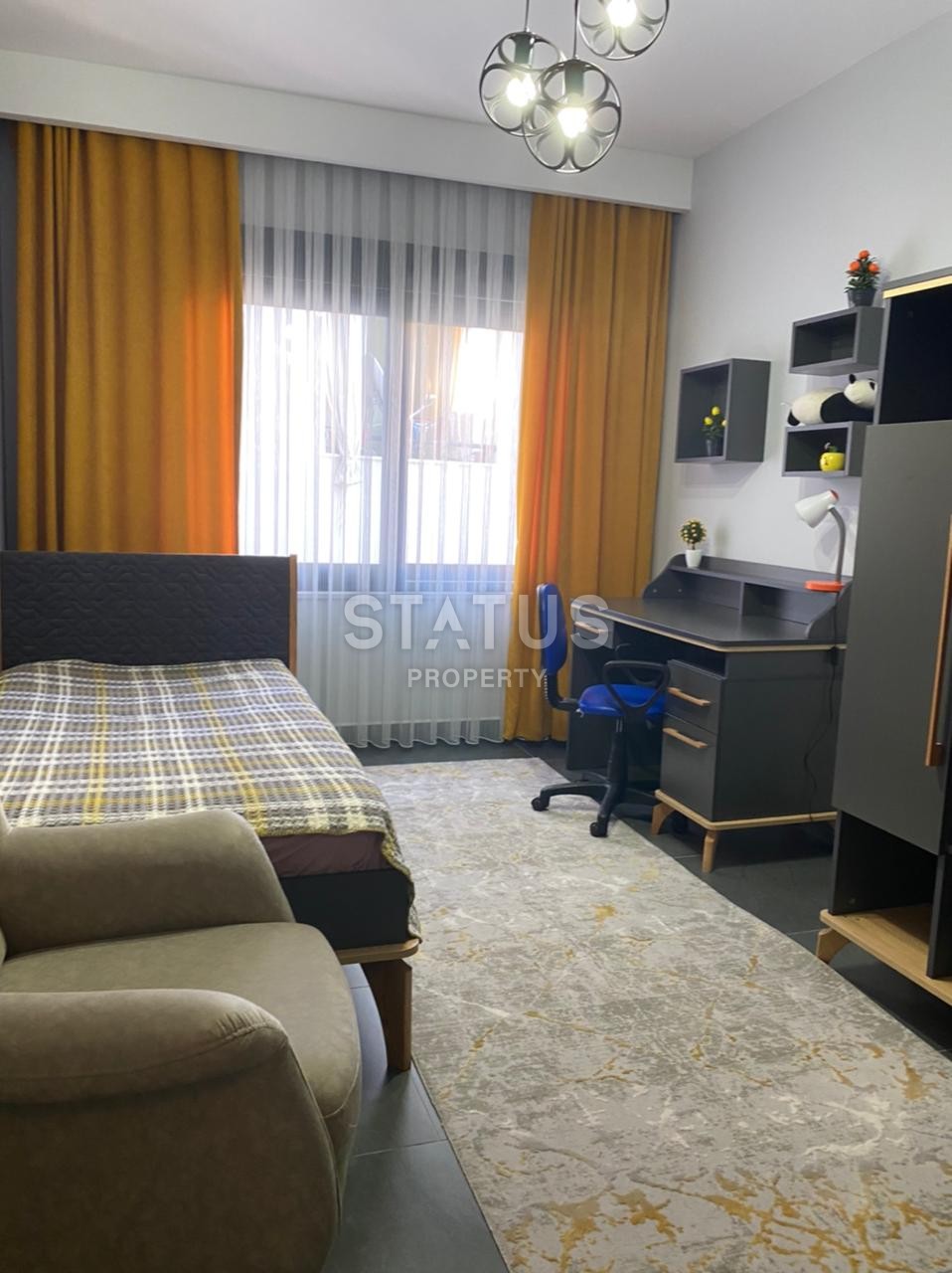 Уютная квартира 2+1 с дизайнерским ремонтом и мебелью, 95м2 фото 15