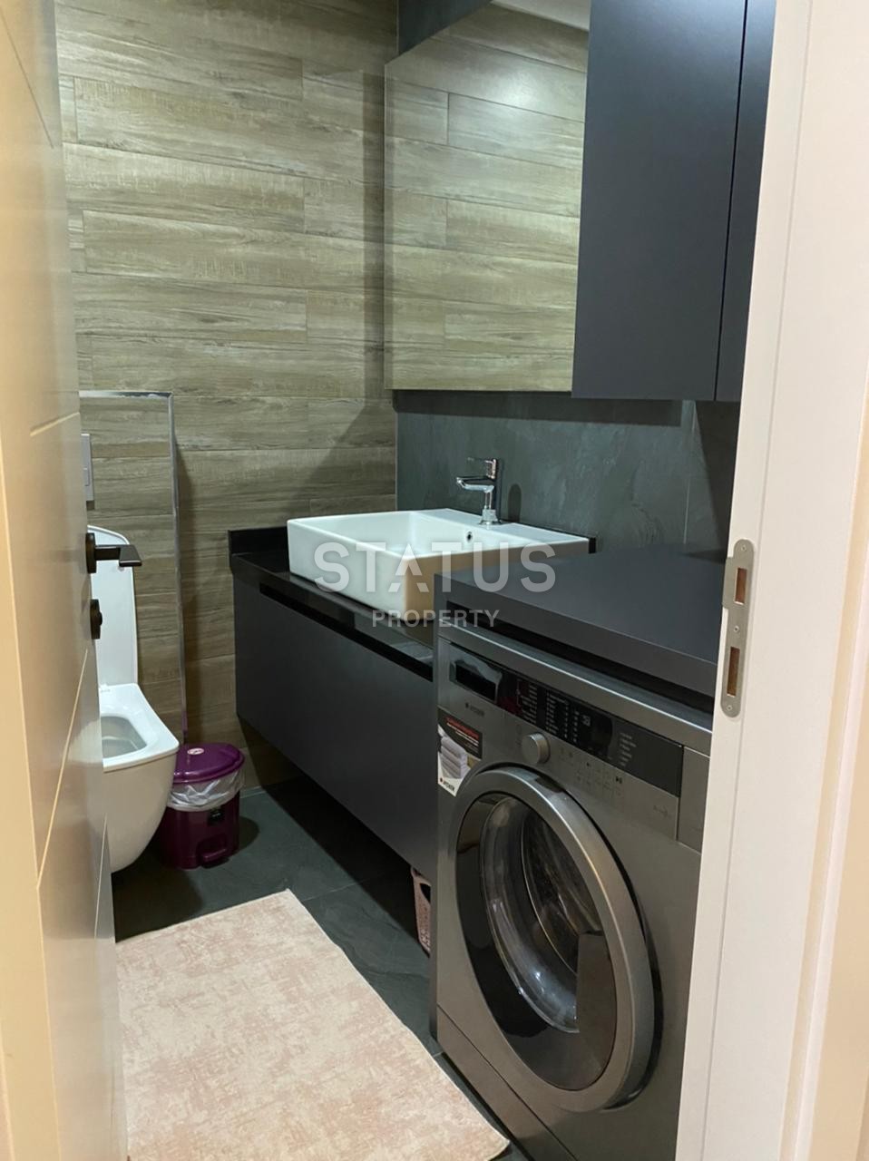 Уютная квартира 2+1 с дизайнерским ремонтом и мебелью, 95м2 фото 16