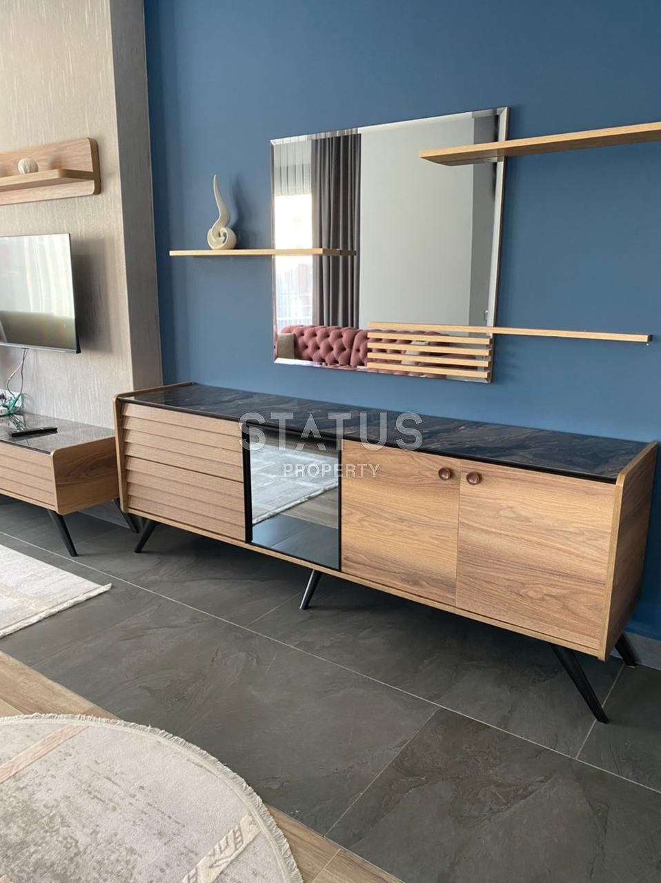 Уютная квартира 2+1 с дизайнерским ремонтом и мебелью, 95м2 фото 31