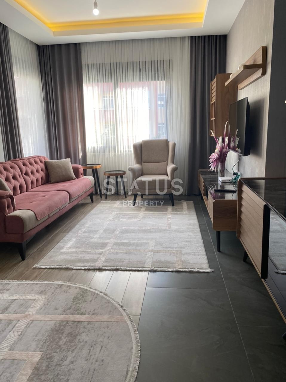 Уютная квартира 2+1 с дизайнерским ремонтом и мебелью, 95м2 фото 34