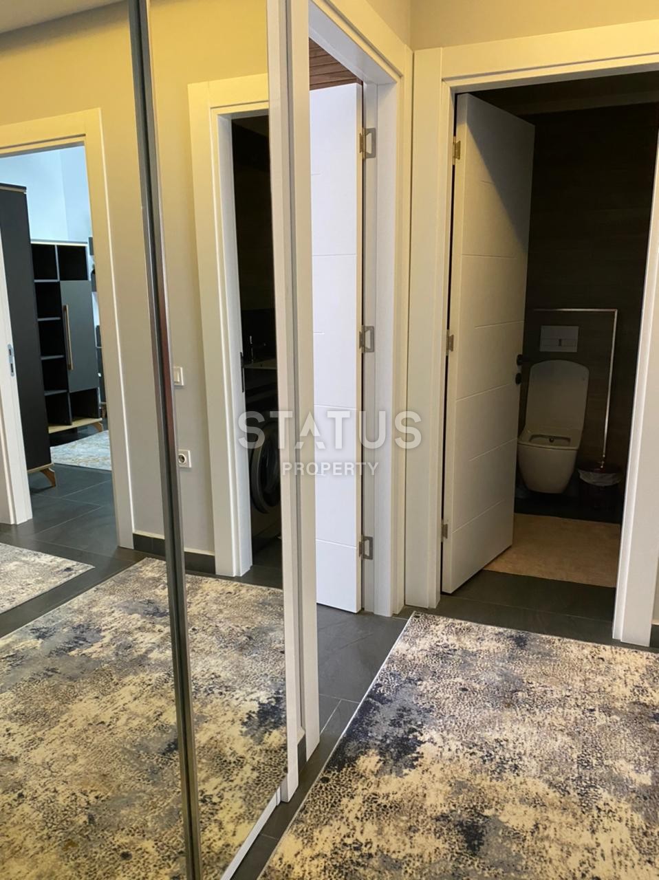 Уютная квартира 2+1 с дизайнерским ремонтом и мебелью, 95м2 фото 39