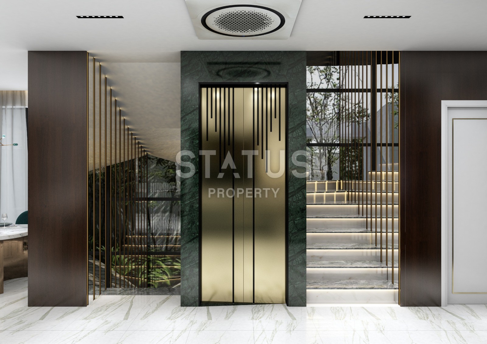 Две отдельно стоящие виллы 5+1 с бассейном и садом на территории, 500 м2. Каргыджак, Алания. фото 9