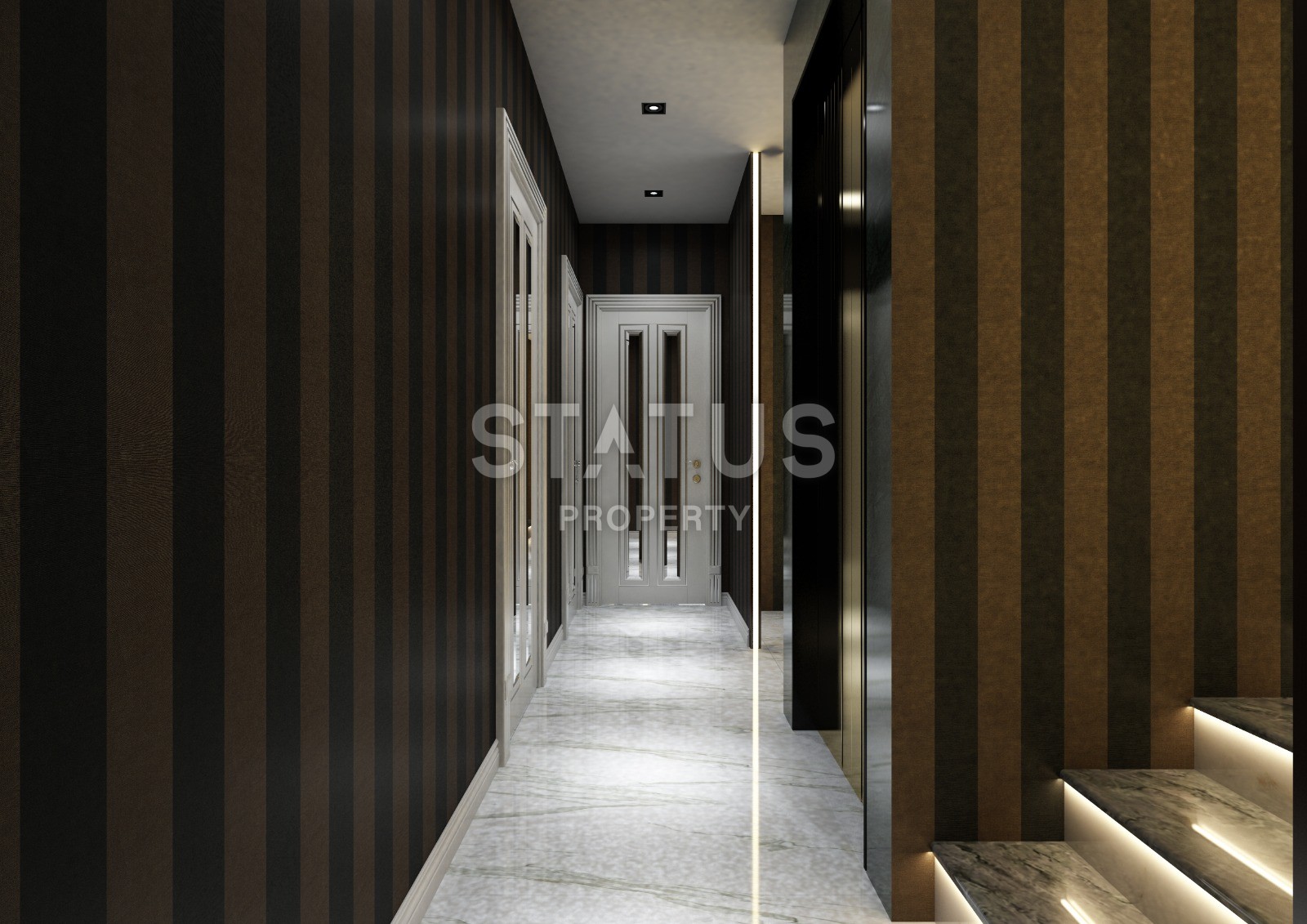 Две отдельно стоящие виллы 5+1 с бассейном и садом на территории, 500 м2. Каргыджак, Алания. фото 10