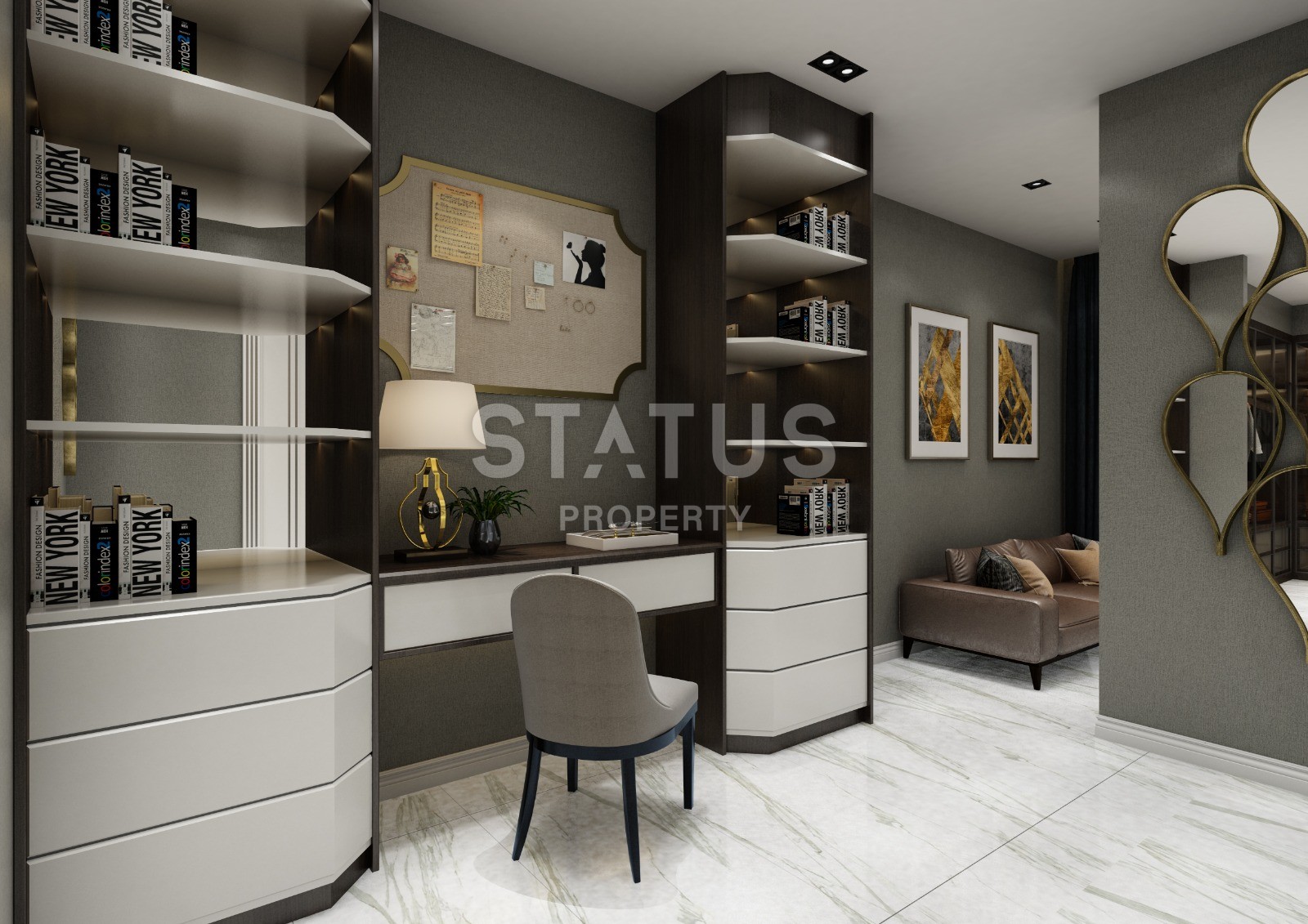 Две отдельно стоящие виллы 5+1 с бассейном и садом на территории, 500 м2. Каргыджак, Алания. фото 13