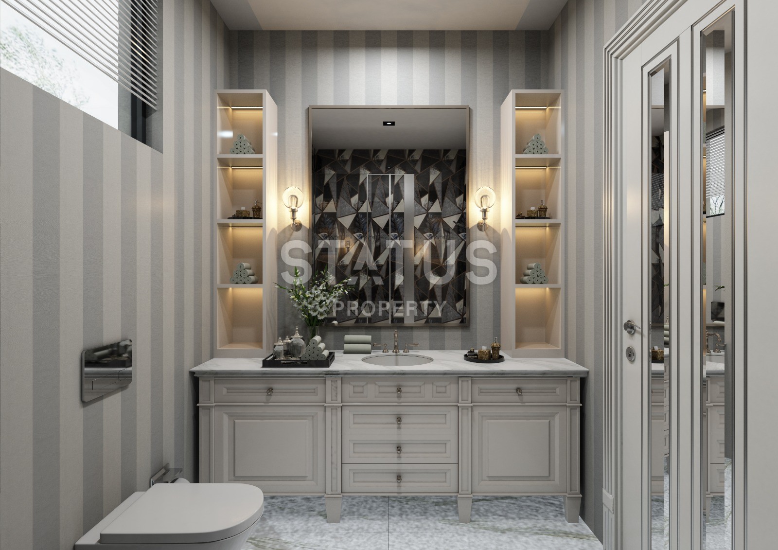 Две отдельно стоящие виллы 5+1 с бассейном и садом на территории, 500 м2. Каргыджак, Алания. фото 14