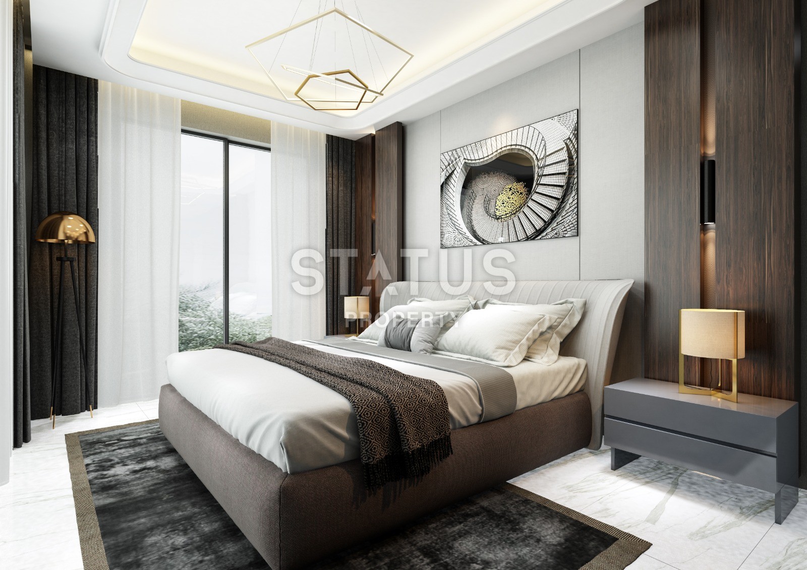 Две отдельно стоящие виллы 5+1 с бассейном и садом на территории, 500 м2. Каргыджак, Алания. фото 17