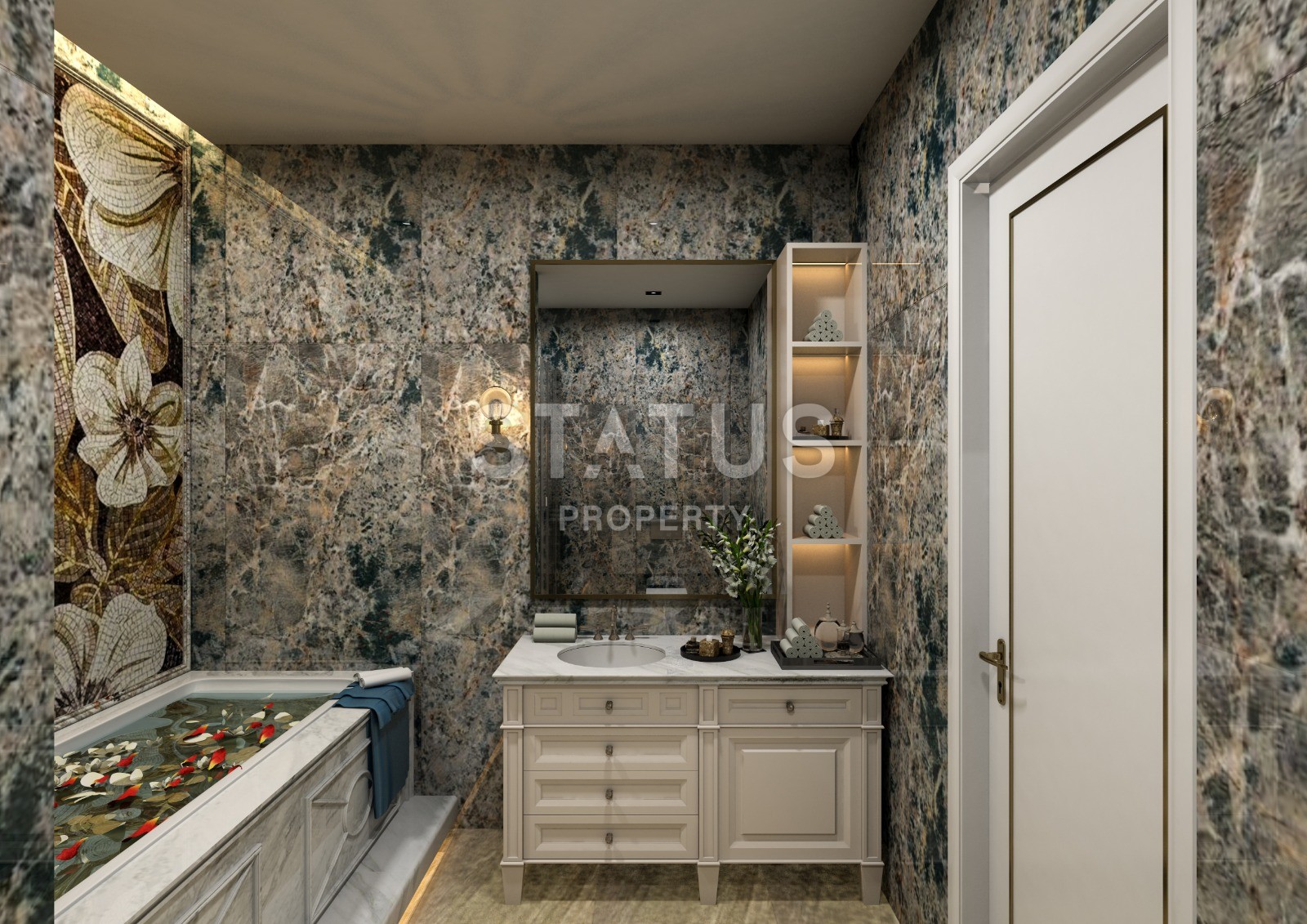 Две отдельно стоящие виллы 5+1 с бассейном и садом на территории, 500 м2. Каргыджак, Алания. фото 25