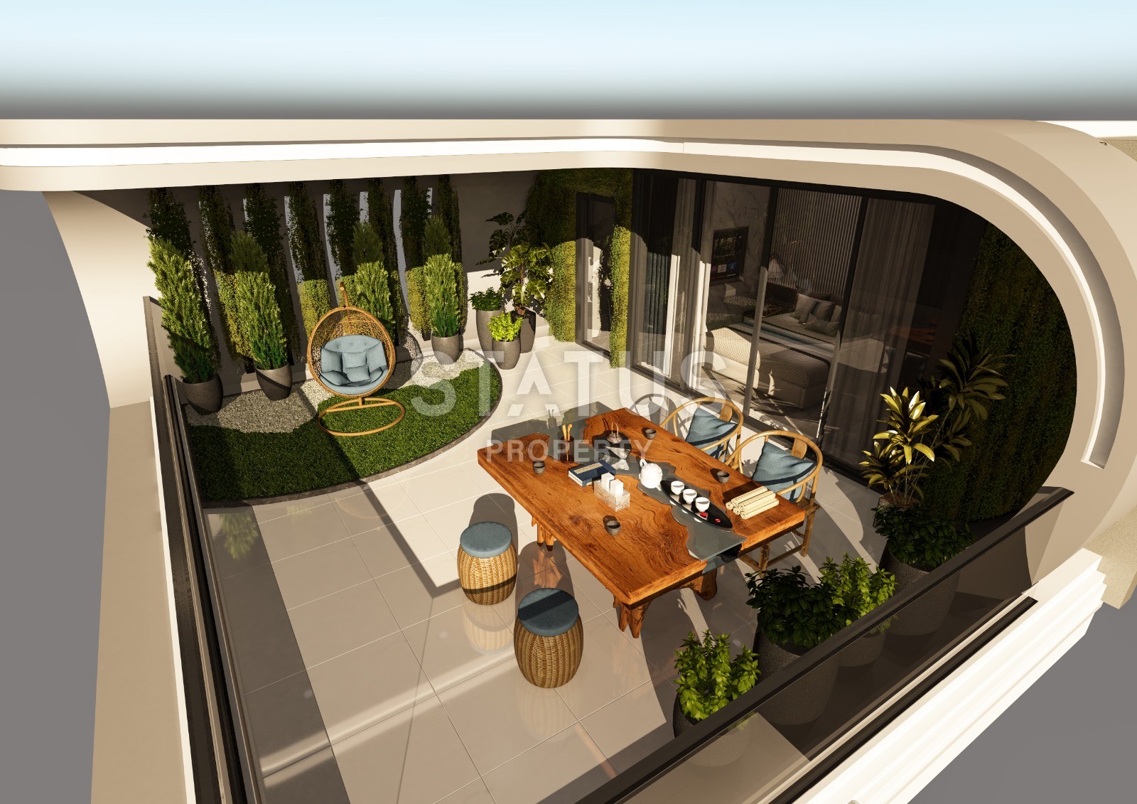 Две отдельно стоящие виллы 5+1 с бассейном и садом на территории, 500 м2. Каргыджак, Алания. фото 28