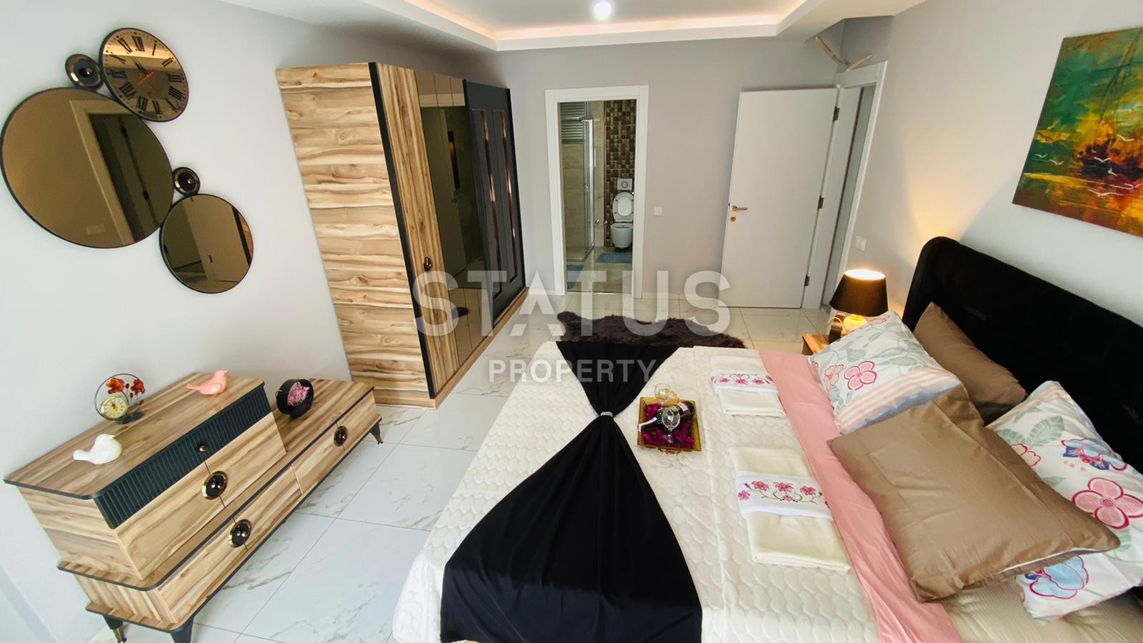 Квартира 2+1 с новой мебелью в Махмутларе, 120 м2. фото 12