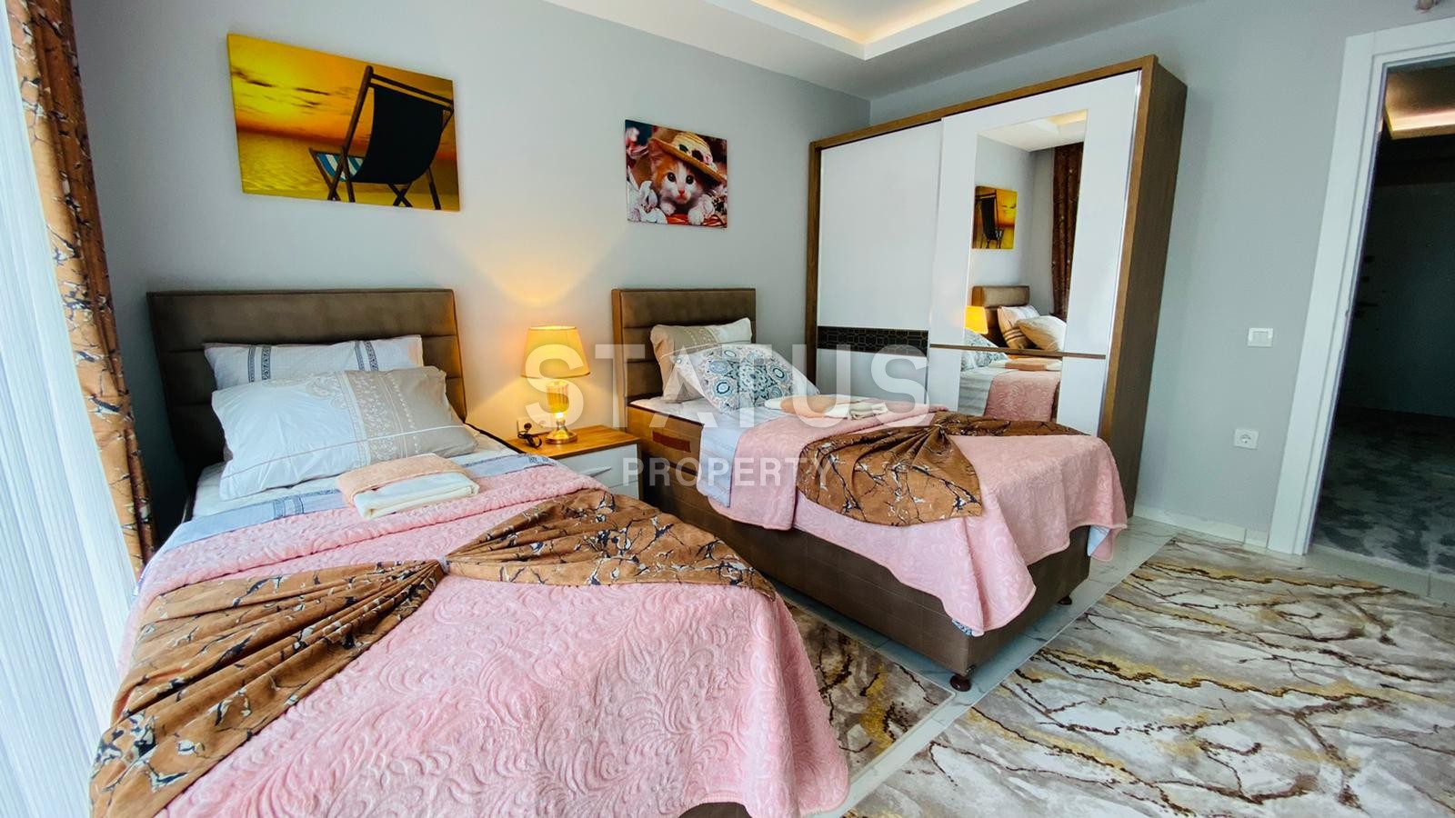 Квартира 2+1 с новой мебелью в Махмутларе, 120 м2. фото 17