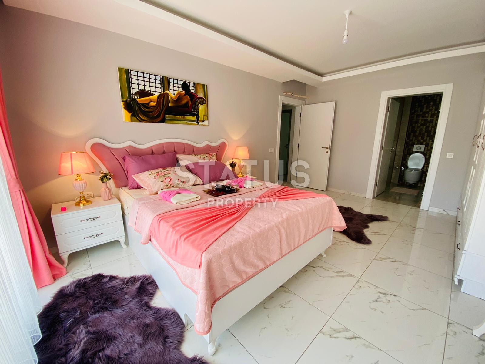 Трехкомнатная квартира с мебелью с большой террасой, 120 м2 фото 10